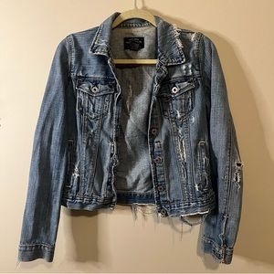 Distressed Ralph Lauren Jean Jacket